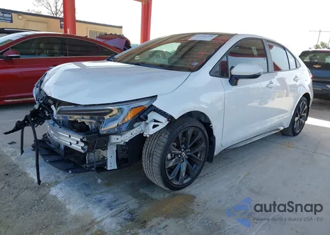 2025 Toyota Corolla Se z USA, uszkodzony, nr VIN 5YFS4MCE5SP233327